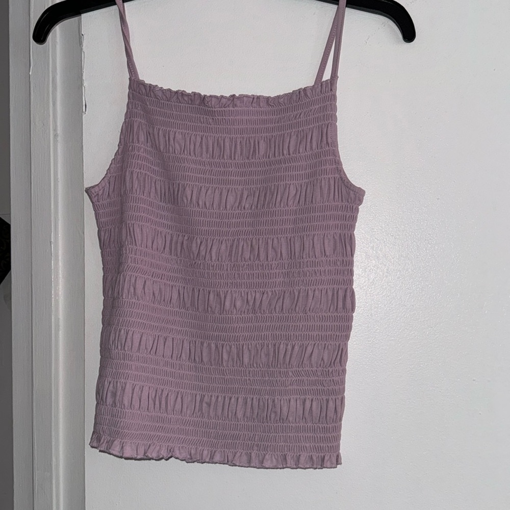 H&M size small color purple tank top